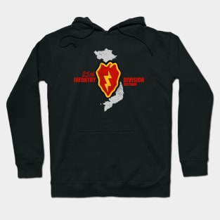 25th Infantry Division (distressed) Hoodie
